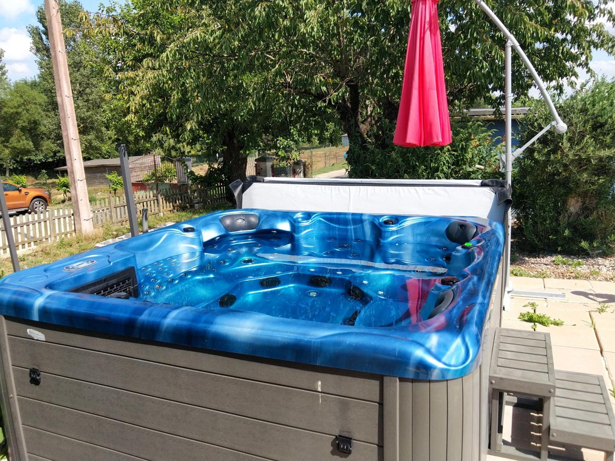 Belle Quercynoise Piscine Jacuzzi Partages Villa Septfonds Ngoại thất bức ảnh
